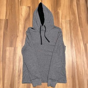 Banana republic pull over hoodie adult size medium gray